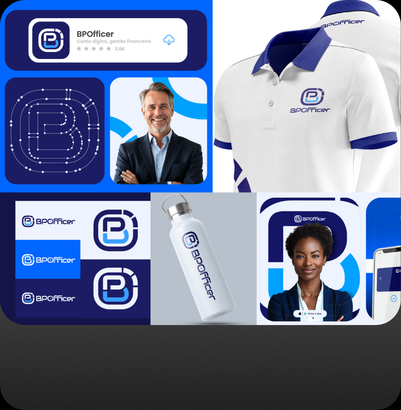 Identidade visual e re-branding da marca BPOfficer