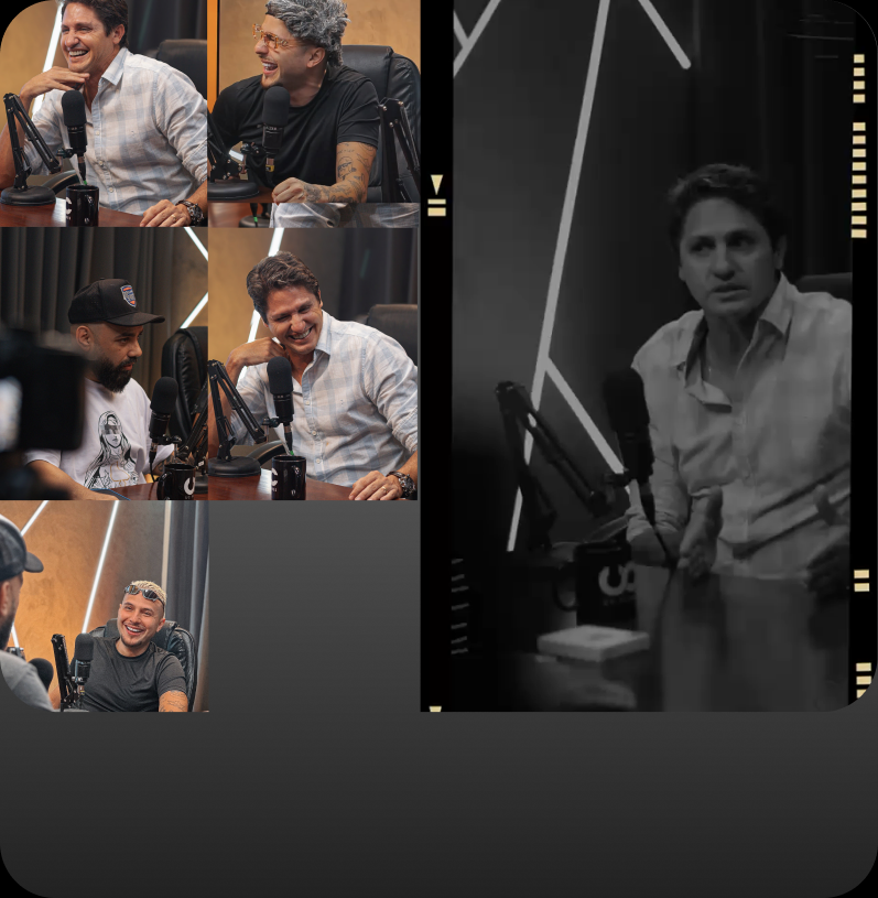 Produção de áudio visual completo para o Deu Zebra Cast
